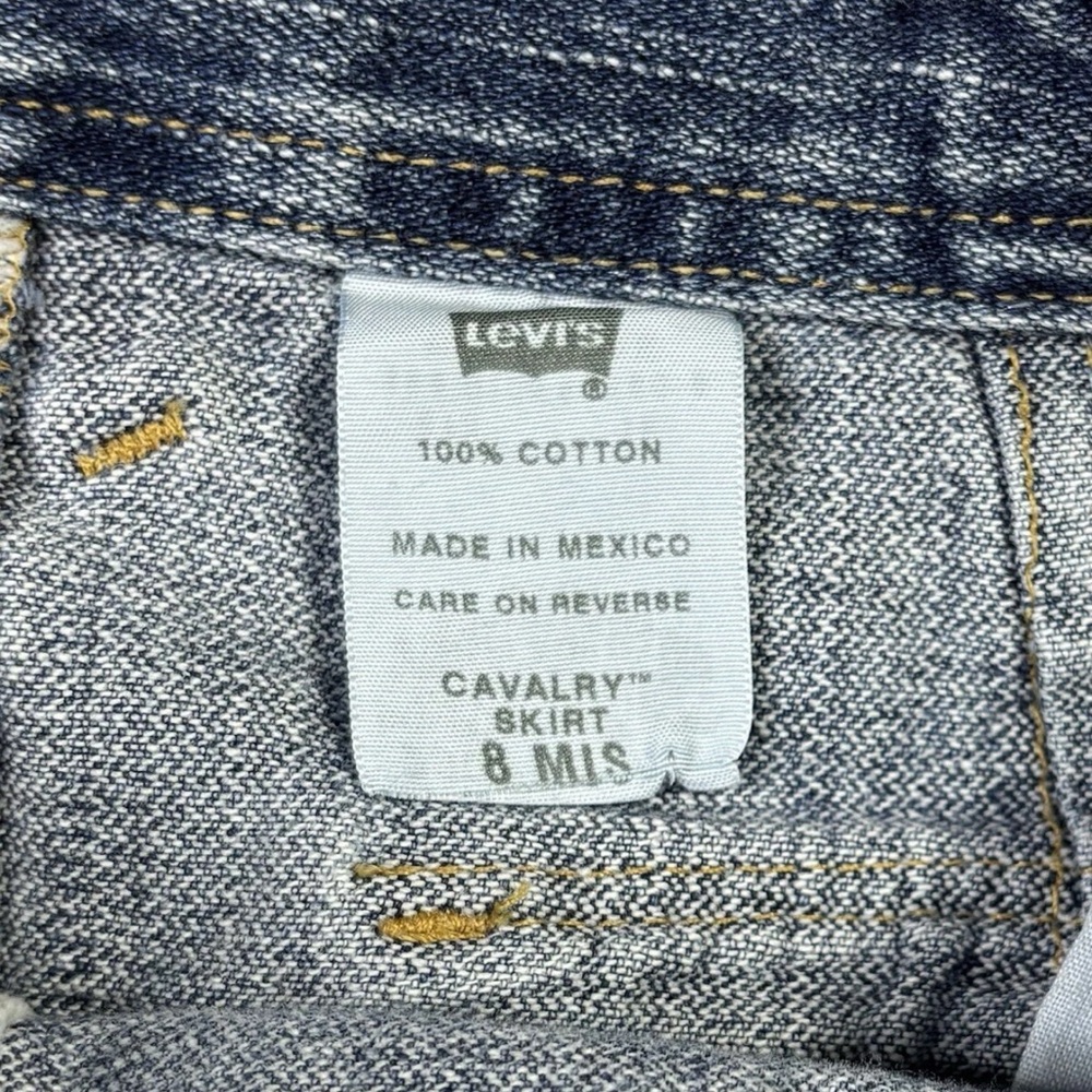 Levi's Blue Denim Skirt - Picture 4 of 8